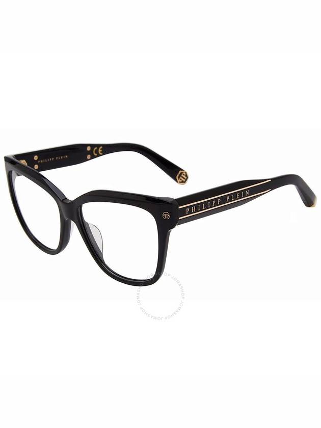 Philipp Plein Demo Cat Eye Ladies Eyeglasses VPP051M 0700 - PHILIPP PLEIN - BALAAN 1