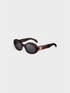 Eyewear Triomphe Acetate Sunglasses Blonde Havana - CELINE - BALAAN 3