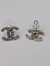 Earrings Classic CC Silver Crystal ABD767 - CHANEL - BALAAN 8