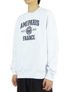 Logo Print Sweatshirt White - AMI - BALAAN 6