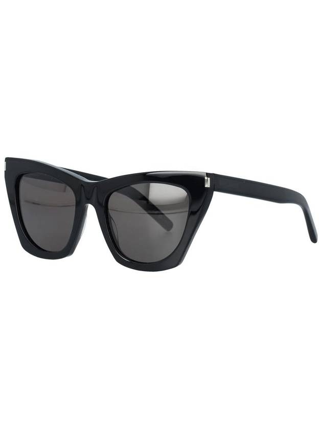 Eyewear SL214 001 New Wave Kate Cats Eye Sunglasses Black - SAINT LAURENT - BALAAN 4