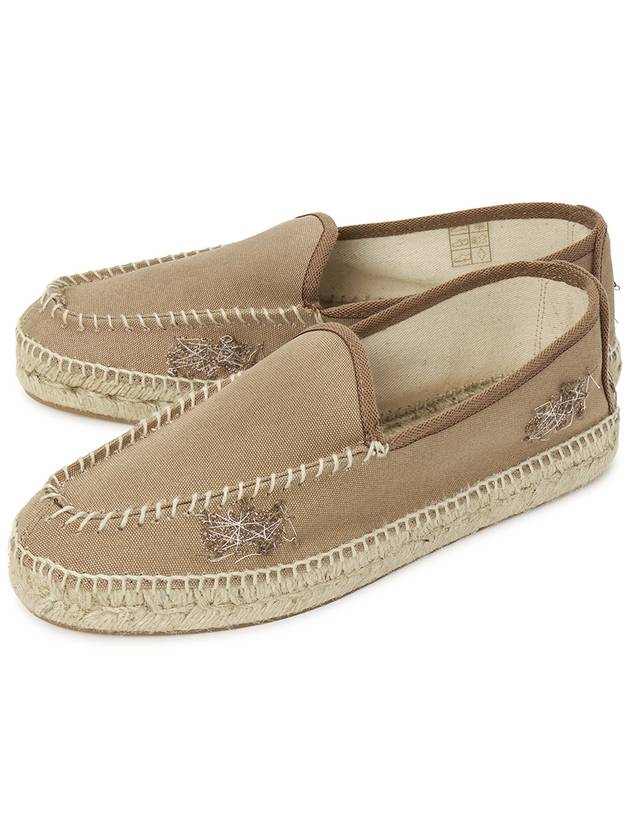 embroid espadrilles beige - MAISON MARGIELA - BALAAN.