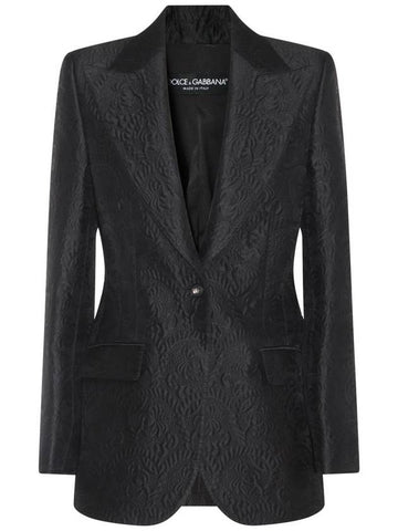 24 ss Jacket Black F29UCTHJMOKN0000 B0481007139 - DOLCE&GABBANA - BALAAN 1