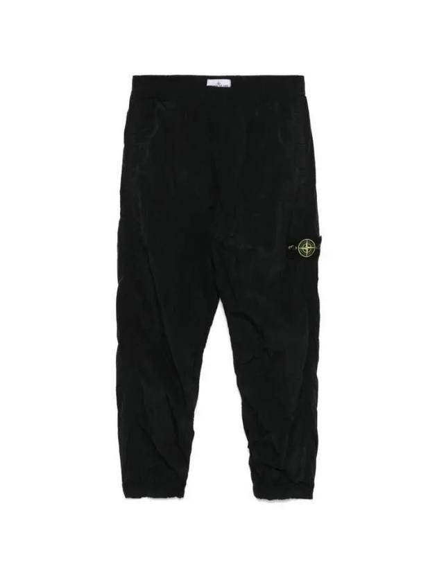 31019 Nylon Metal Econyl Track Pants Black - STONE ISLAND - BALAAN 2