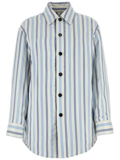 24 ss Silk Striped Shirt 778671 V3OP0 4021 B0110972535 - BOTTEGA VENETA - BALAAN 2