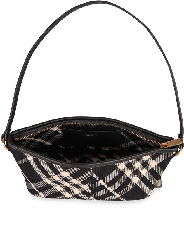 Check Mini Shoulder Bag Black - BURBERRY - BALAAN 6