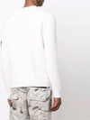 Soft Cotton Crewneck Knit Top Rose - STONE ISLAND - BALAAN 5