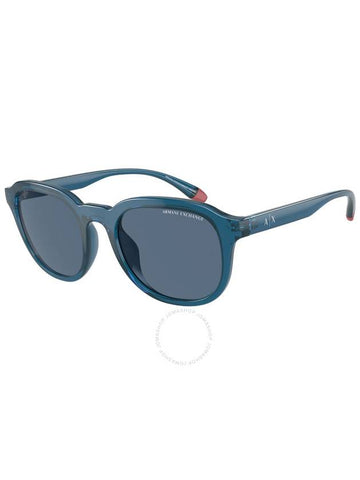 Armani Exchange Blue Phantos Men's Sunglasses AX4129SU 818780 54 - ARMANI EXCHANGE - BALAAN 1