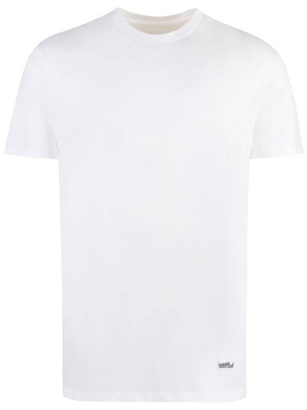 Long Sleeve T-Shirt J22GC0128J20073 102 WHITE - JIL SANDER - BALAAN 3