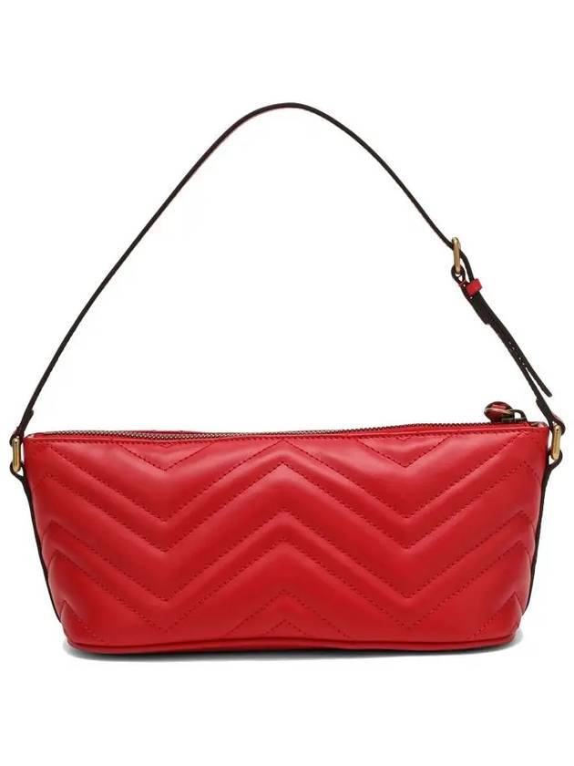 GG Marmont Shoulder Bag Red - GUCCI - BALAAN 4