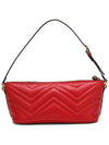 GG Marmont Shoulder Bag Red - GUCCI - BALAAN 4