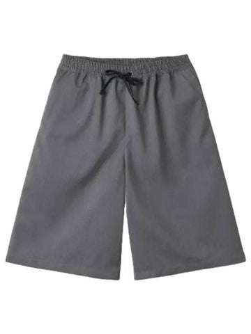 Japanese shorts gray - MAISON KITSUNE - BALAAN 1