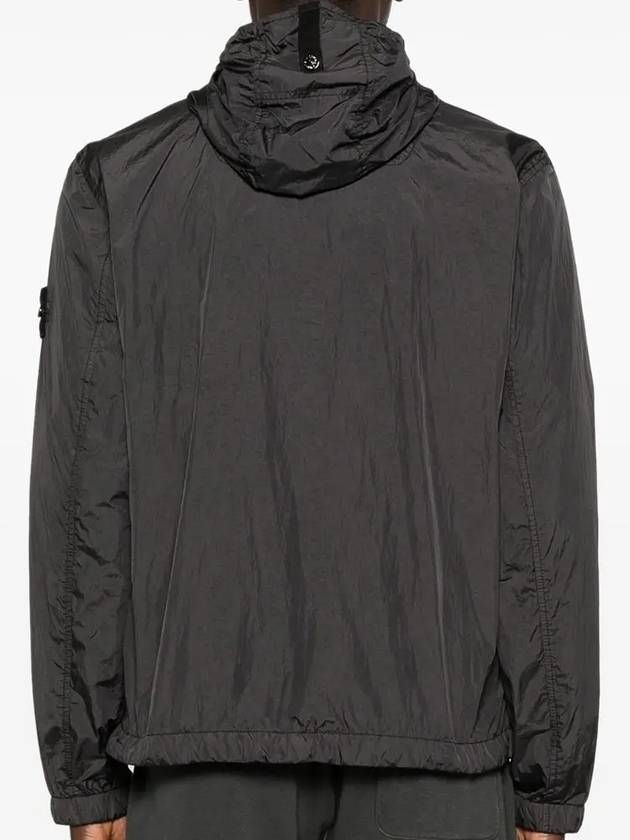 Garment Dyed Crinkle Reps R-Nylon Jacket Grey - STONE ISLAND - BALAAN 5