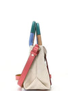 Latizia Mini Recycled Canvas and Leather Cross Bag Beige - CHLOE - BALAAN 3