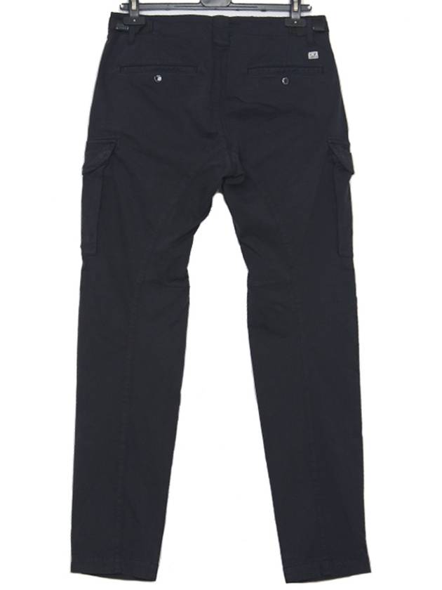 Men's Garment Dyed Skinny Pants Navy - CP COMPANY - BALAAN.