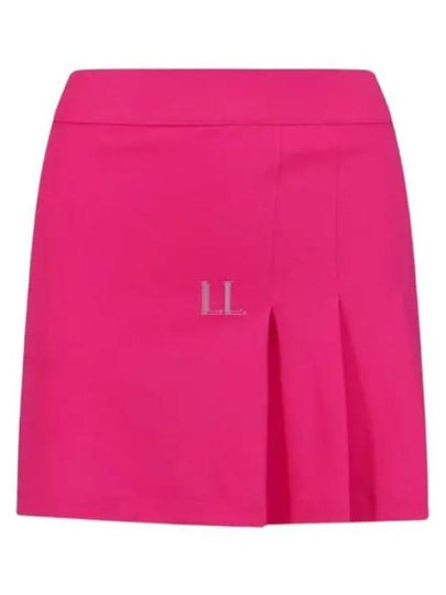 Thea Pleated Mini Skirt Fuchsia Purple - J.LINDEBERG - BALAAN 2