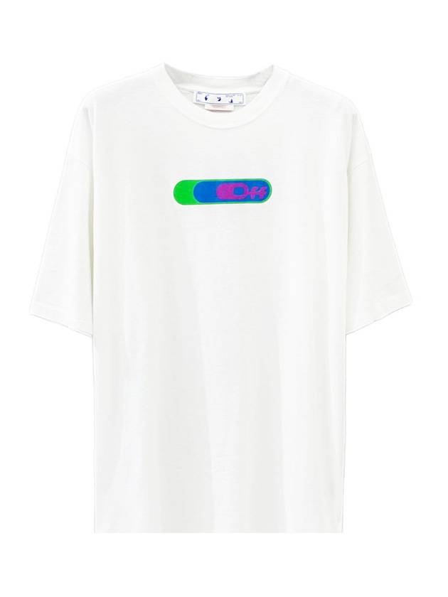 High with overfit short sleeve tshirt OMAA125 - OFF WHITE - BALAAN 2