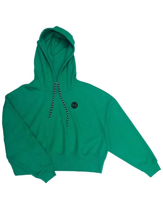 Crop Hoodie Green - THE GREEN LAB - BALAAN 5