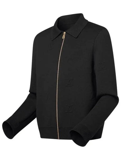 Embossed technical wool blouson 1AFYEI - LOUIS VUITTON - BALAAN 2