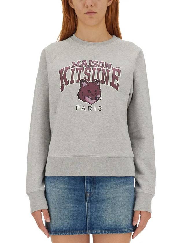 Maison Kitsuné Fox Campus Sweatshirt - MAISON KITSUNE - BALAAN 1