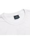 Back Logo Printing Short Sleeve T-Shirt White - PAUL SMITH - BALAAN 5