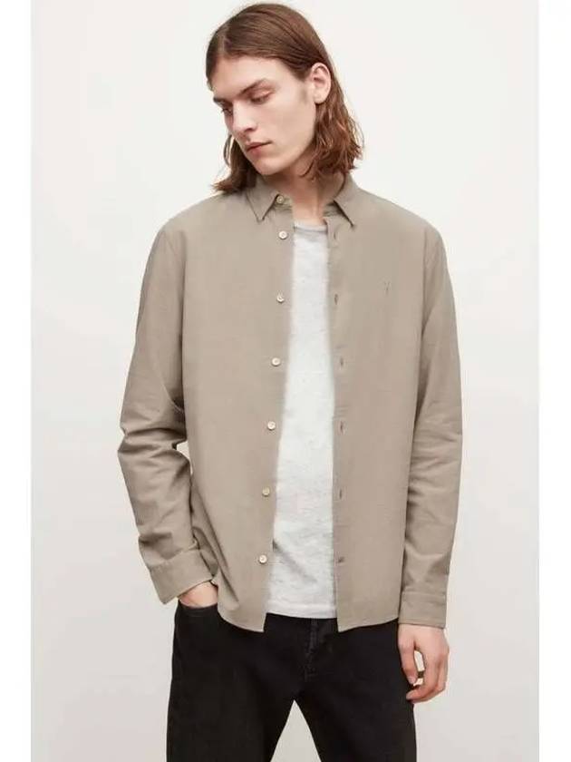 Lovell Shirt MS239W 4589 Taupe - ALLSAINTS - BALAAN 1