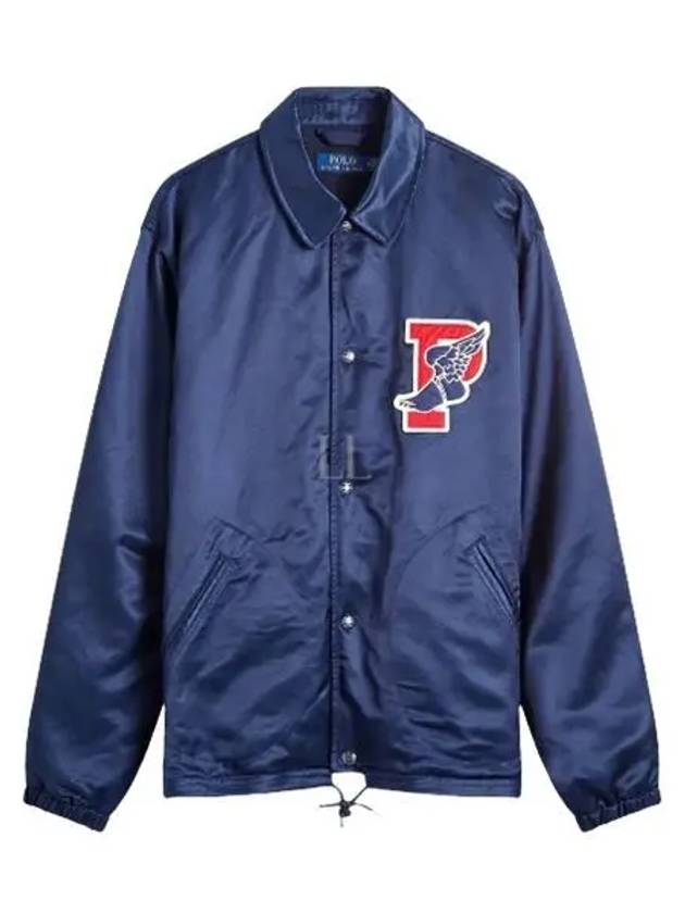 Logo applique satin bomber jacket 710940790001 - POLO RALPH LAUREN - BALAAN 2