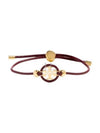 Women Miller Slider Bracelet Gold Burgundy - TORY BURCH - BALAAN 2