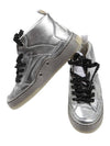 G27D224B1 Silver Flex High Tops - GOLDEN GOOSE - BALAAN 3