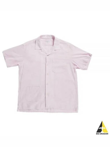 24 Camp Shirt C Pink Cotton Handkerchief 24S1A004 OR015 SV070 - ENGINEERED GARMENTS - BALAAN 1