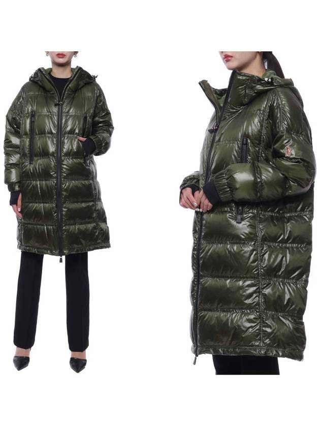 Women's ROCHELAIR Hood Long Padding ROCHELAIR 1C00002 539JH 833 23F - MONCLER - BALAAN 2