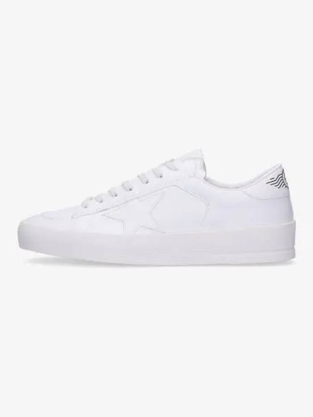 Men's Stardan Logo Print Low Top Sneakers White - GOLDEN GOOSE - BALAAN 2