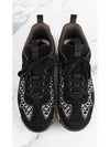 CC logo embroidery open lacing - CHANEL - BALAAN 9