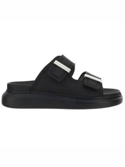 Hybrid Rubber Slippers Black - ALEXANDER MCQUEEN - BALAAN 2