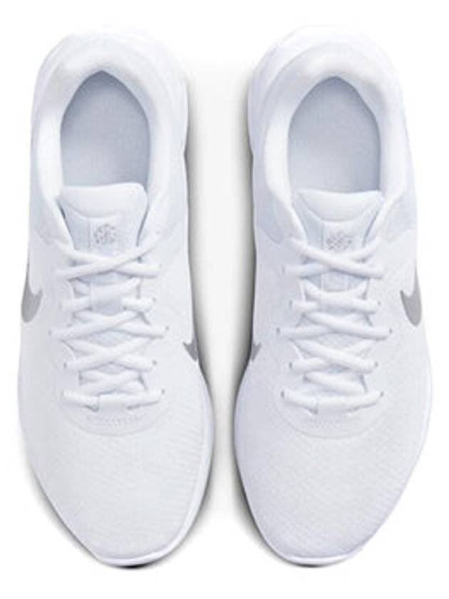 Revolution 6 Next Nature Low Top Sneakers Silver White - NIKE - BALAAN 5