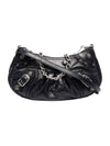 Le Cagole Chain Mini Shoulder Bag Black - BALENCIAGA - BALAAN 1