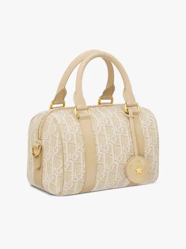 Groove 20 Oblique Jacquard Tote Bag Natural - DIOR - BALAAN 3