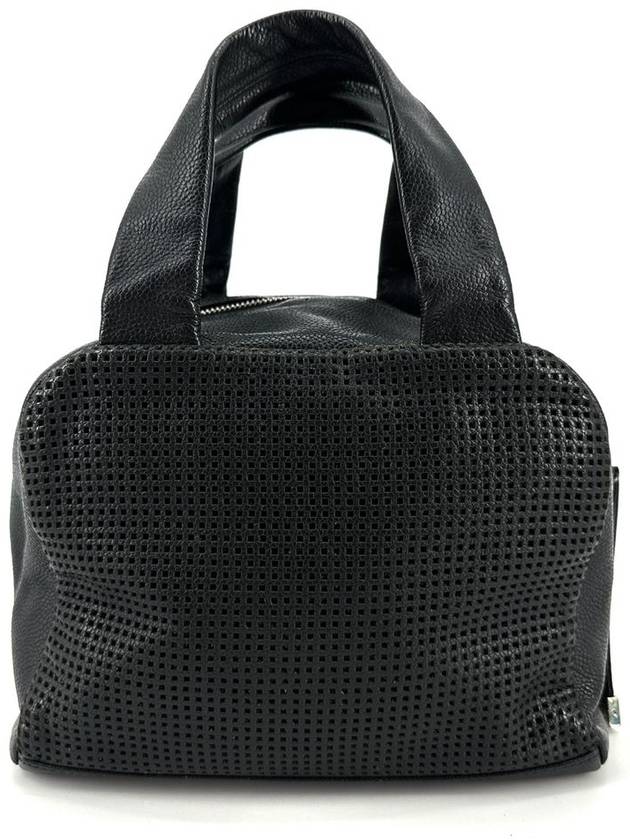 CC logo caviar tote bag bowling - CHANEL - BALAAN 5