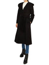 Bdanton Virgin Wool Single Coat Black - MAX MARA - BALAAN 7