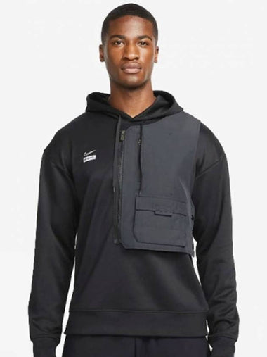 01DJ0750010FCDry fit pullover hooded tshirtblack - NIKE - BALAAN 1