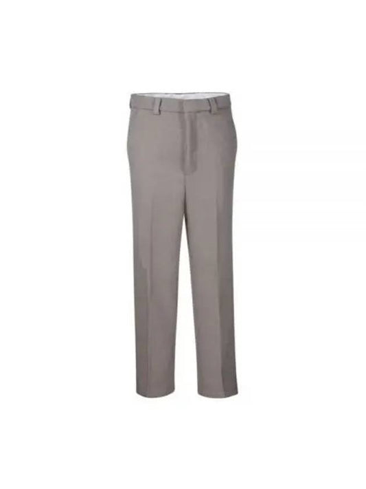 Wool Wide Pants Grey - AMI - BALAAN 2