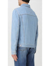 Classic Collar Denim Jacket Blue - BRUNELLO CUCINELLI - BALAAN 5