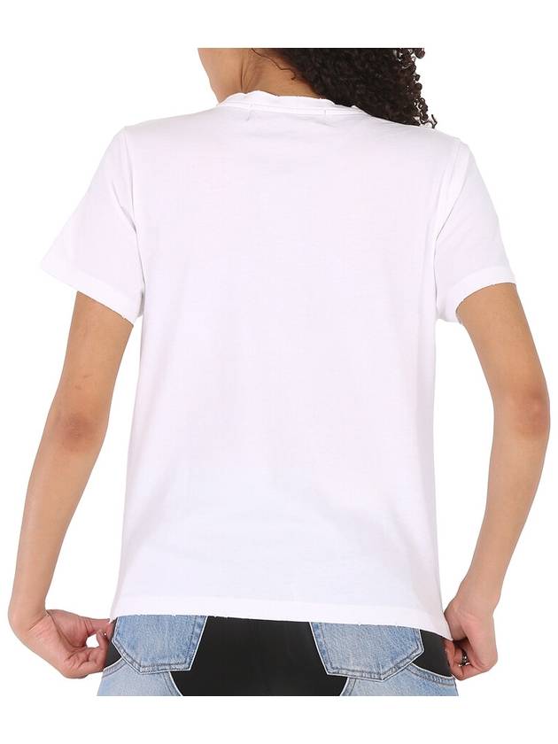 Filles A Papa Ladies White Fap Cowboy T-Shirt , Brand Size 0 - FILLES A PAPA - BALAAN 3