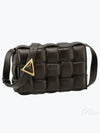 Gold Padded Cassette Cross Bag Fondente - BOTTEGA VENETA - BALAAN 2