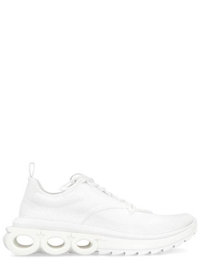 Nima Running Low-Top Sneakers Optic White - SALVATORE FERRAGAMO - BALAAN 2