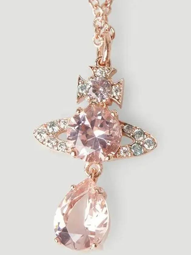 Ismene Drop Pendant Necklace Pink Gold - VIVIENNE WESTWOOD - BALAAN 2