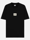 30/1 Jersey Logo Short Sleeve T-Shirt Black - CP COMPANY - BALAAN 2