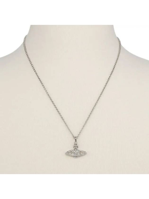 Mini Bas Relief Pendant Necklace Silver - VIVIENNE WESTWOOD - BALAAN 3