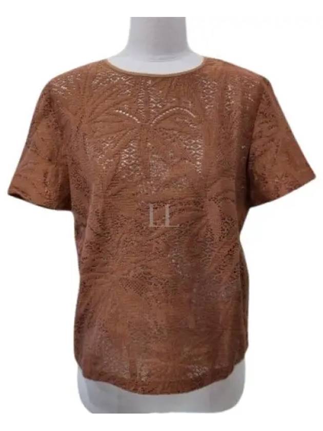 Lettera Short Sleeve T-Shirt Camel - MAX MARA - BALAAN 2