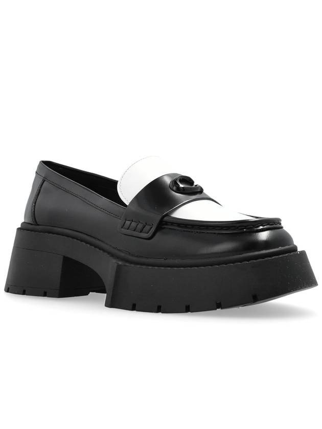 Coach Leah Platform Loafers Shoes, Women's, Black - COACH - BALAAN 4